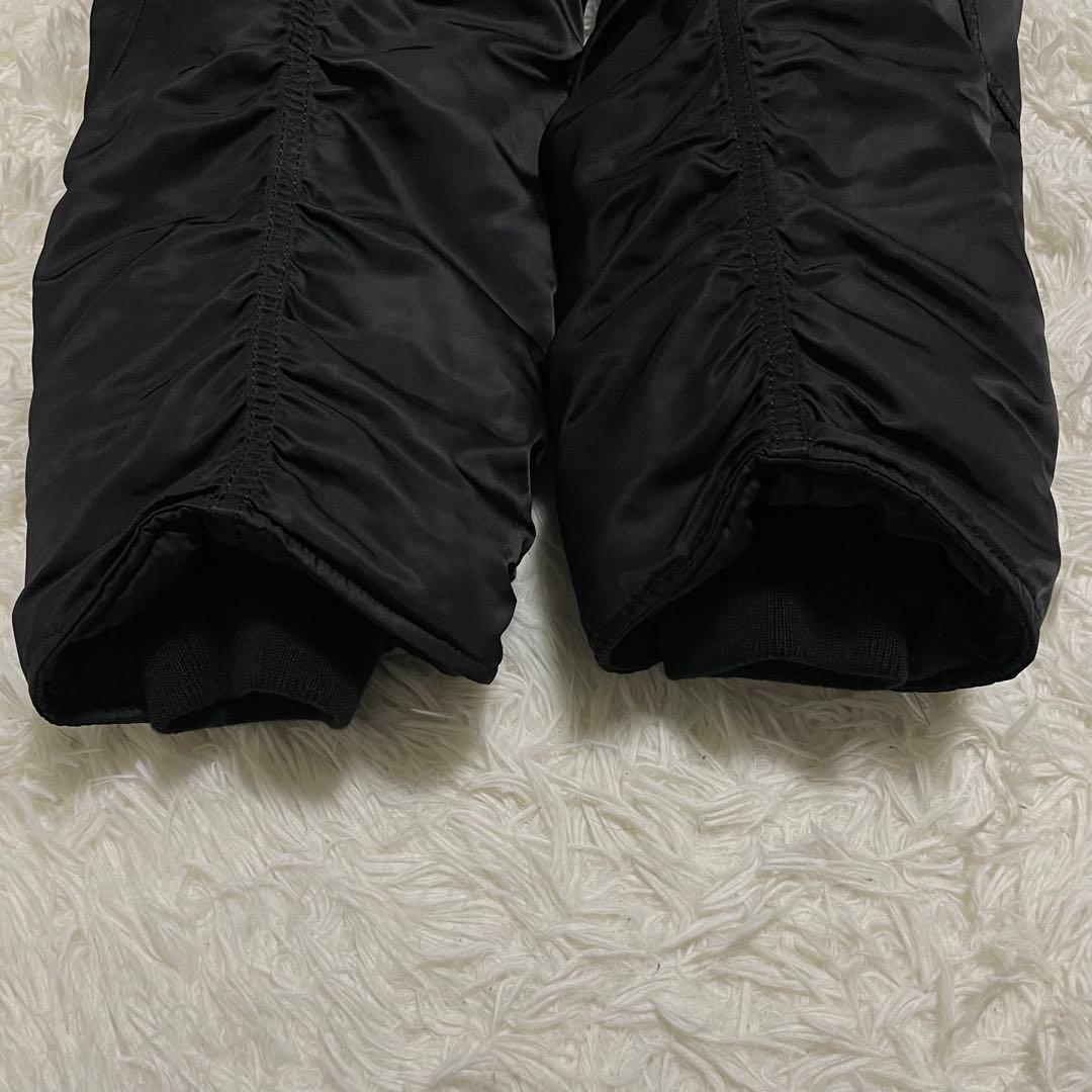 極美品　アルファインダストリーズ　N-3B フライトジャケット　ミリタリー　黒