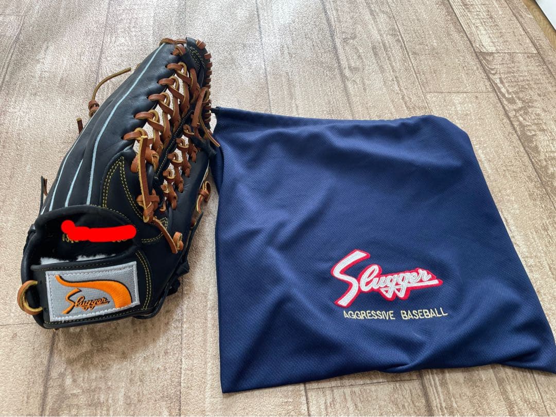 軟式用　外野手用グローブ　スラッガー（袋付）