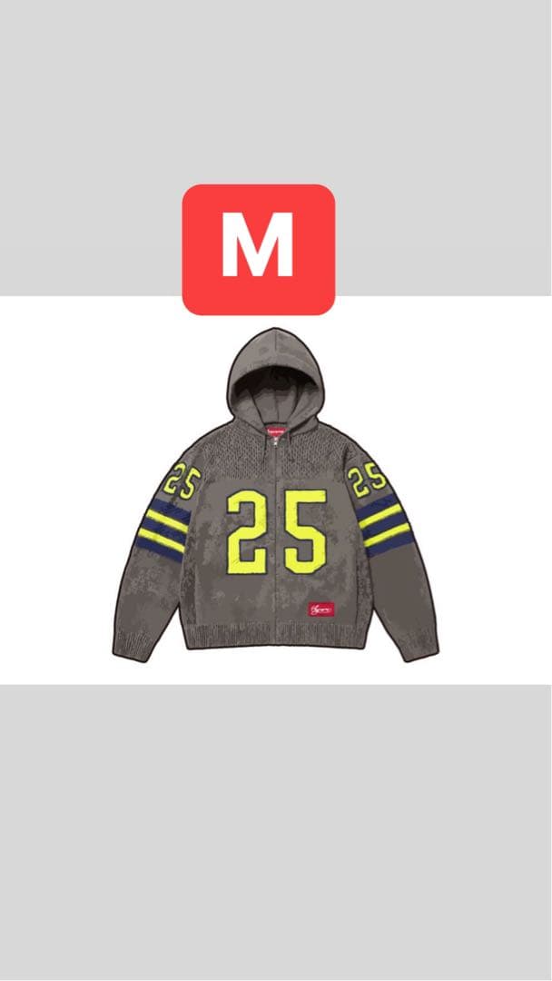 ウォームアップウェア Supreme Sport Zip Up Hooded Sweater Grey