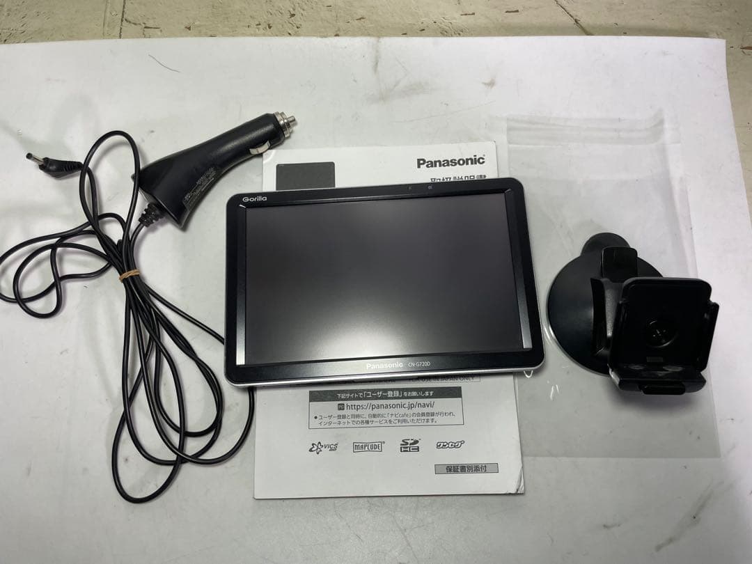 Panasonic CN-G720D ポータブルナビ