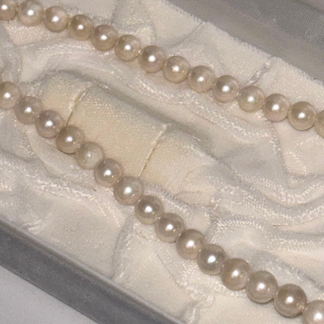 k14mgあこや真珠 ネックレス イヤリングセット 保証書 大きさ7.4～7.9