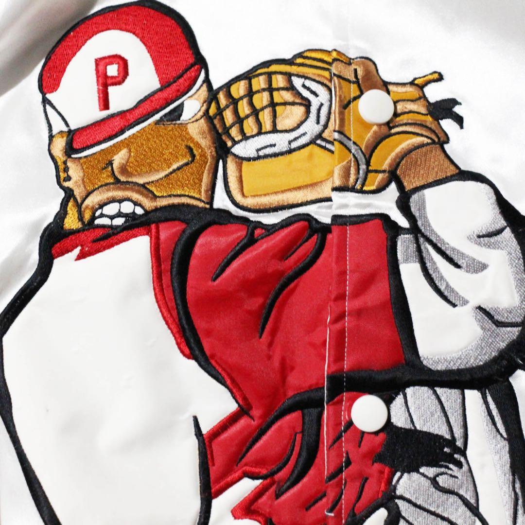 NEGRO LEAGUE スタジャン JEFF HAMILTON Y2K 90s