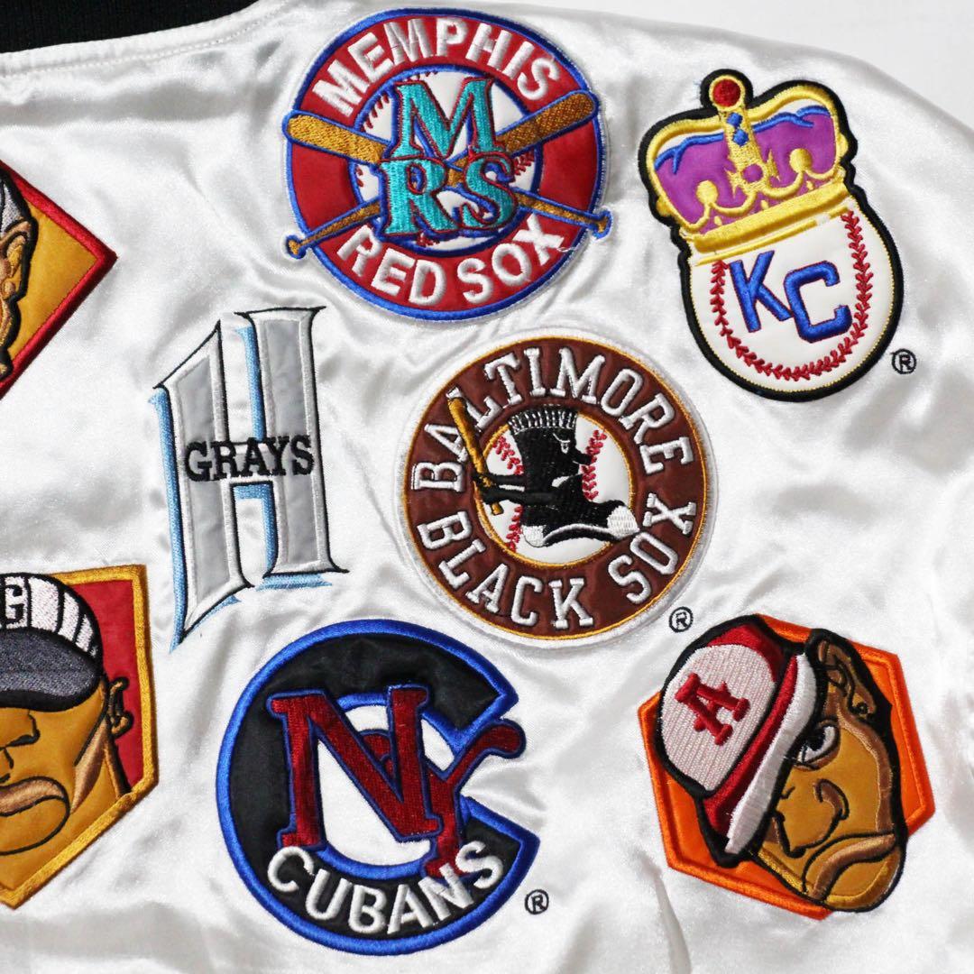 NEGRO LEAGUE スタジャン JEFF HAMILTON Y2K 90s