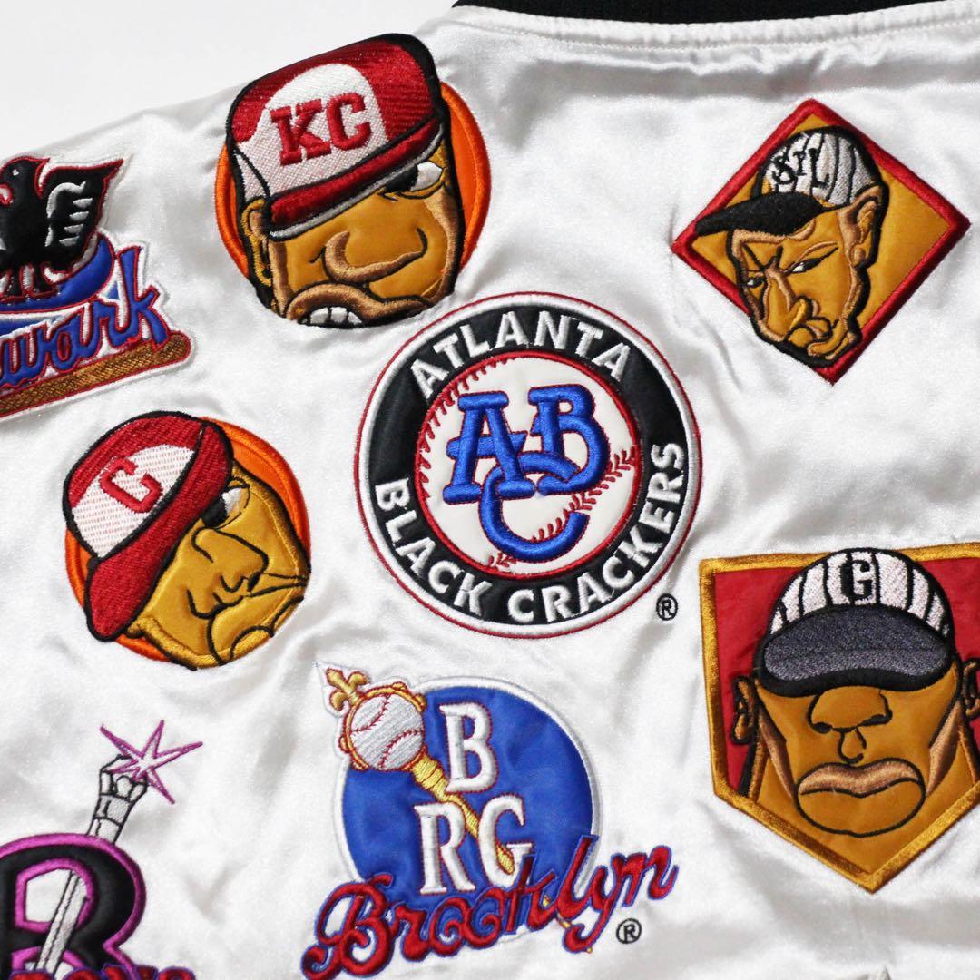 NEGRO LEAGUE スタジャン JEFF HAMILTON Y2K 90s