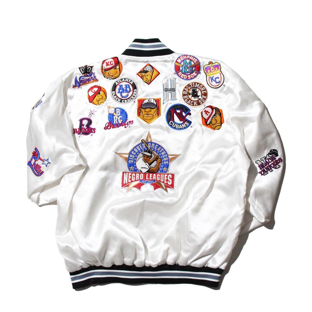 NEGRO LEAGUE スタジャン JEFF HAMILTON Y2K 90s