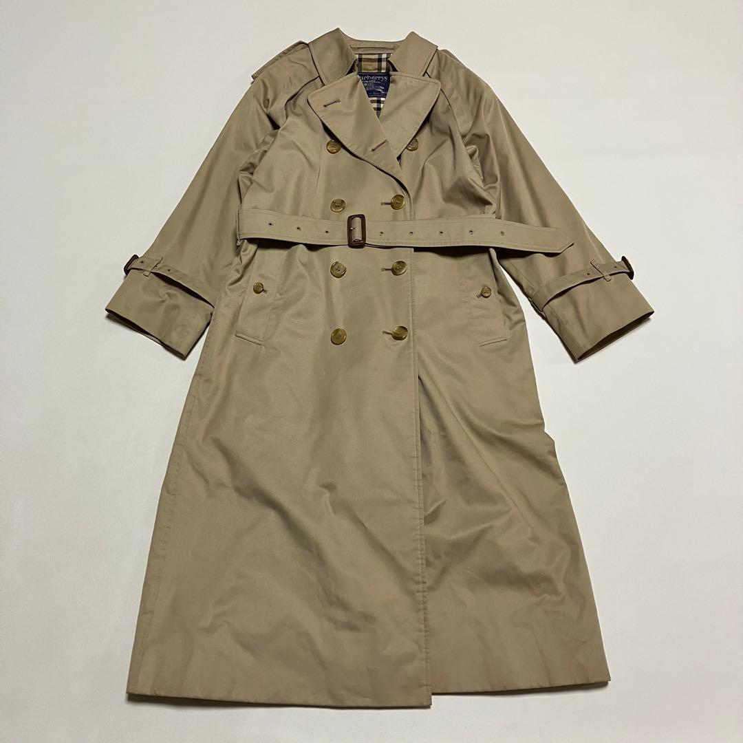 Burberrys トレンチコート ダブルブレスト 英国製 ベージュ 丈110