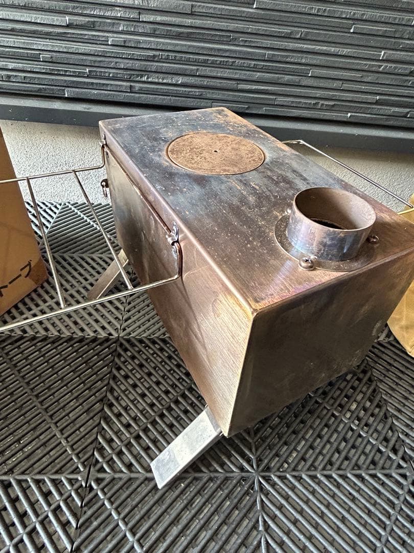 FIELDOOR 薪ストーブ キャンプ　アウトドア