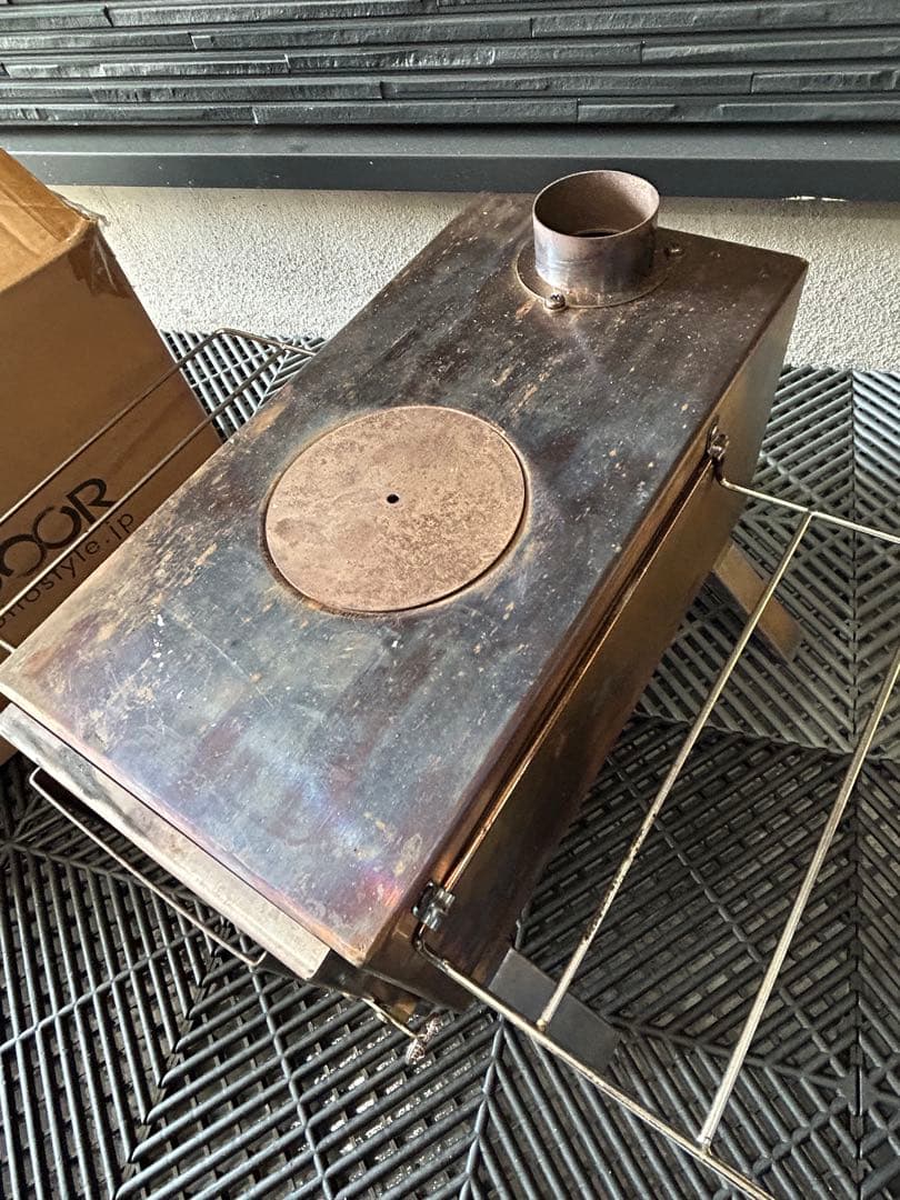 FIELDOOR 薪ストーブ キャンプ　アウトドア