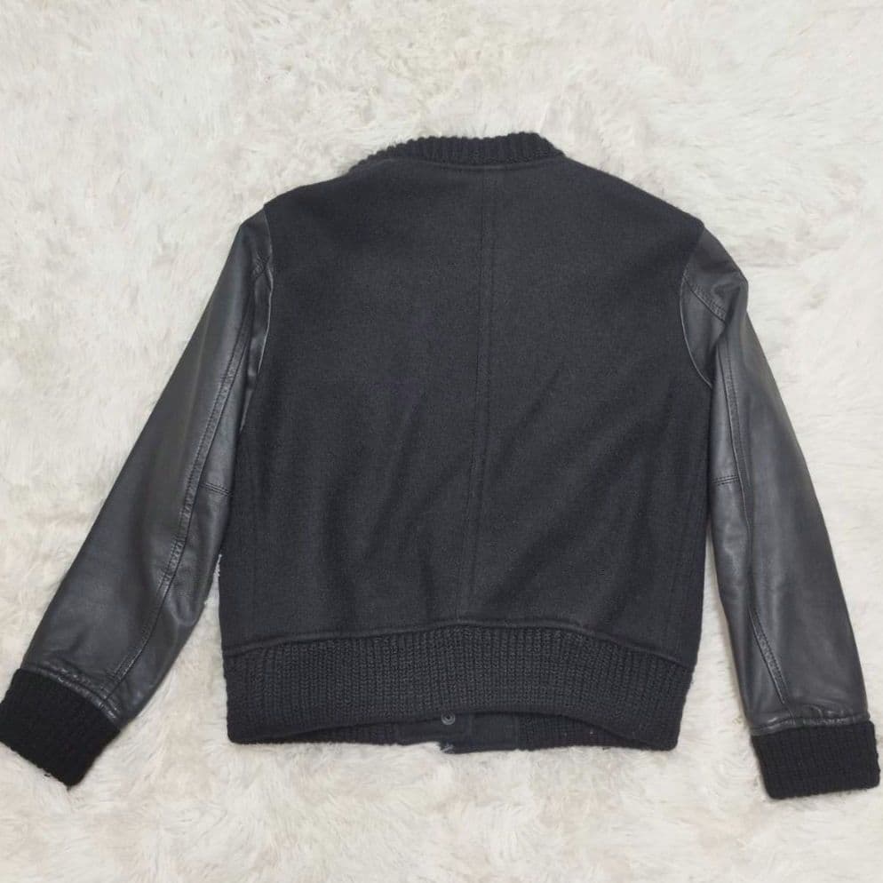 TOMORROWLAND MACPHEE ラムレザー レオパード スタジャン M