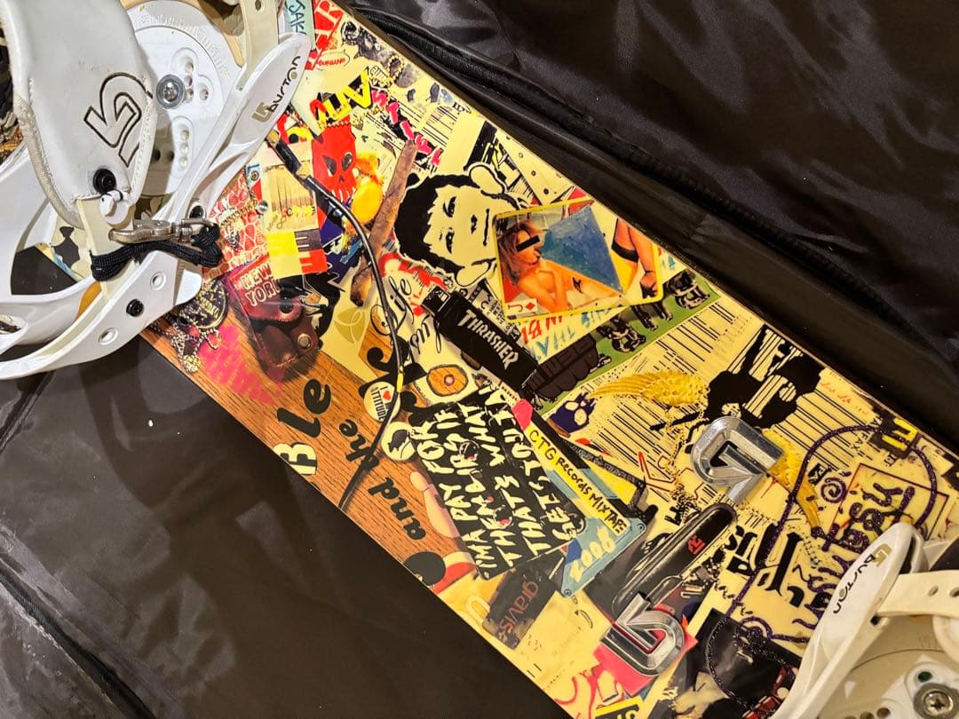 BURTON グラフィックデザイン スノーボード 靴セット