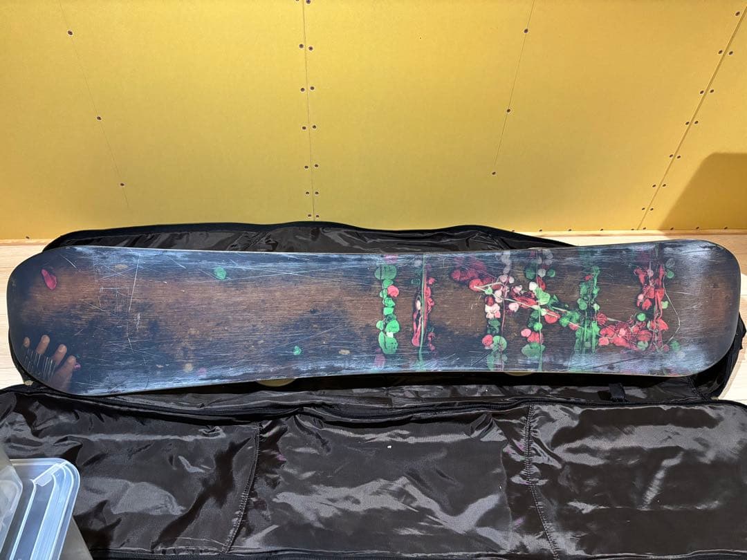 BURTON グラフィックデザイン スノーボード 靴セット