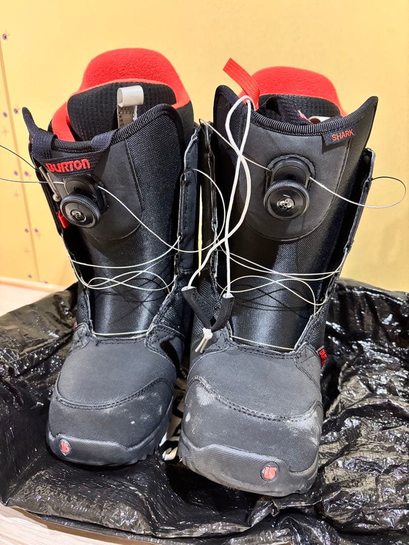 BURTON グラフィックデザイン スノーボード 靴セット