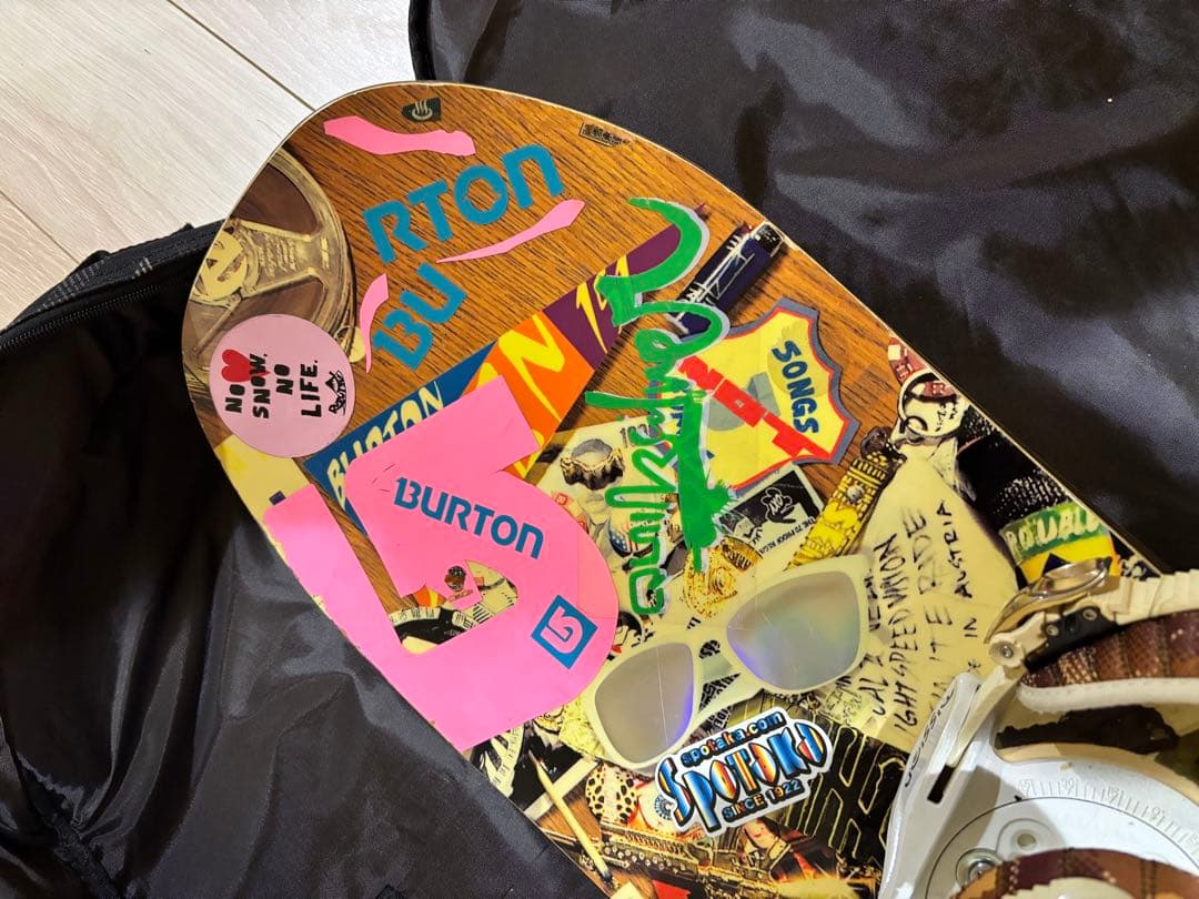 BURTON グラフィックデザイン スノーボード 靴セット