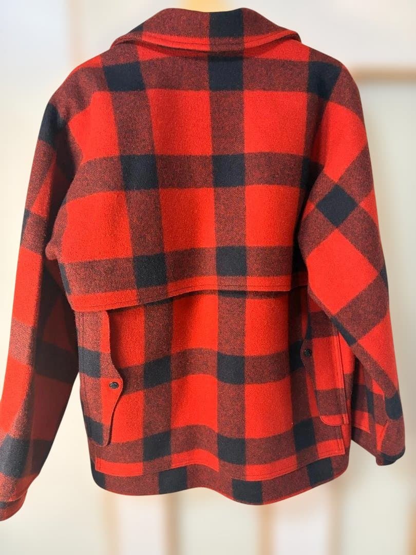 u*7様 FILSON ダブルマッキノー クルーザー ウール赤黒【ヴィンテージ】