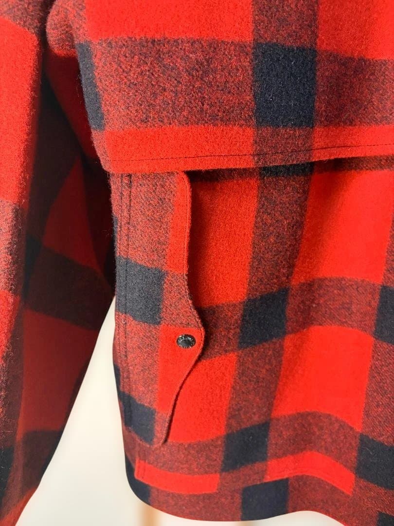 u*7様 FILSON ダブルマッキノー クルーザー ウール赤黒【ヴィンテージ】