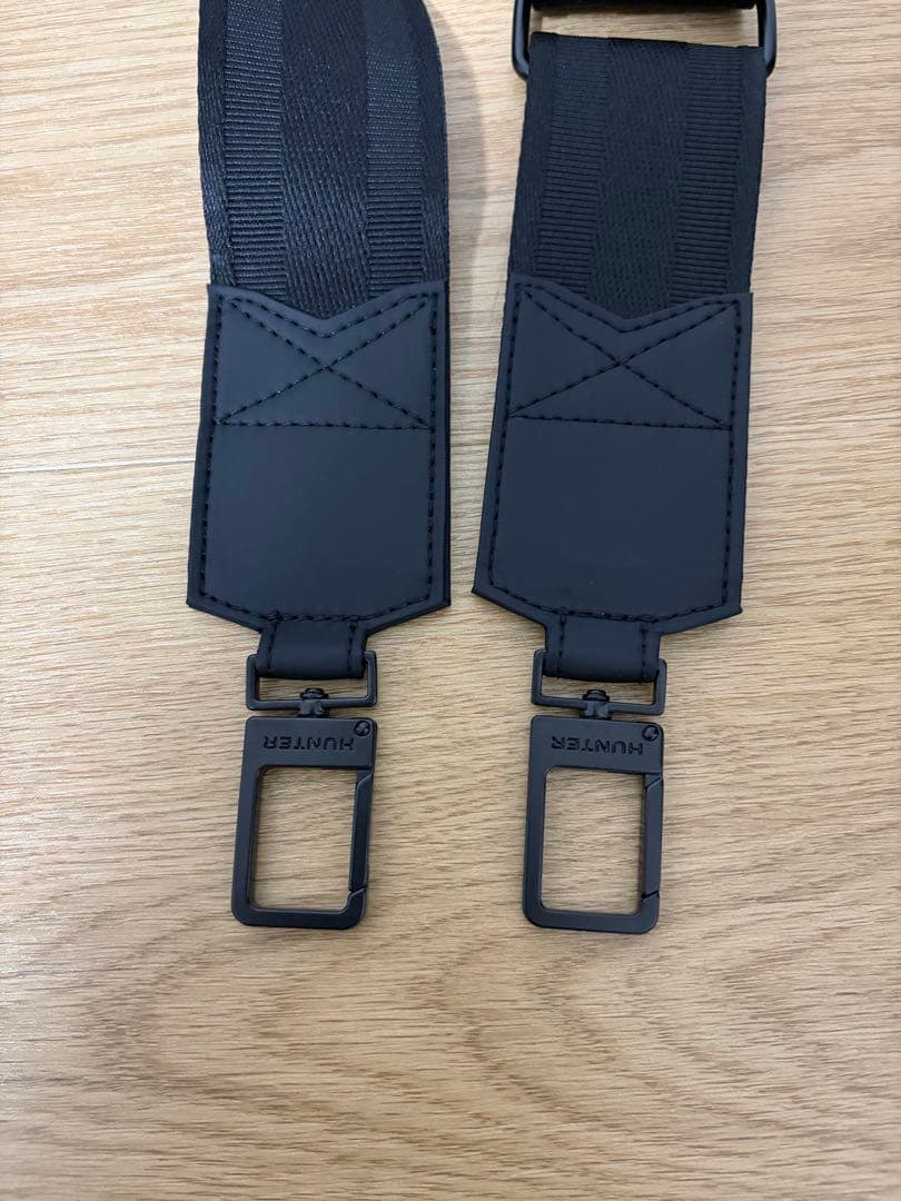 T HUNTER キルティングトートバッグ ブラック