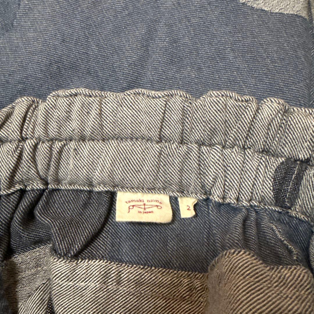 tamaki niime タルンパンツ　cotton100%