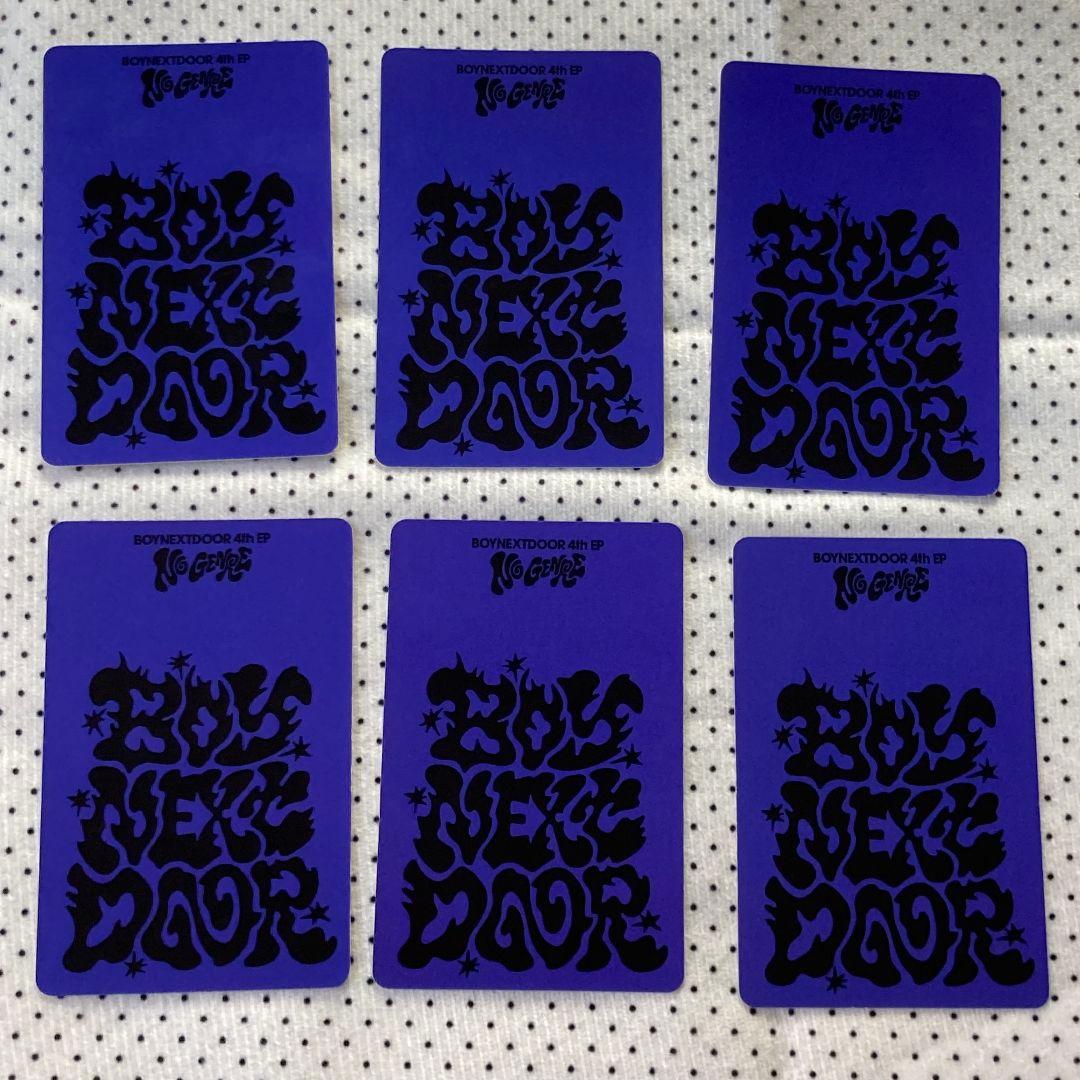 BOYNEXTDOOR Target 日本 限定 トレカ 6枚