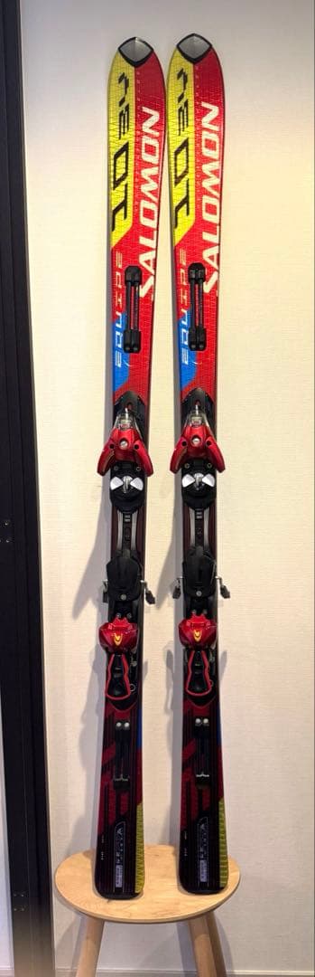 SALOMON EQUIPE 10 3V 155cm レッド/イエロー