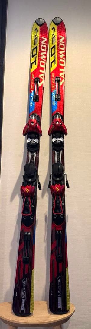 SALOMON EQUIPE 10 3V 155cm レッド/イエロー