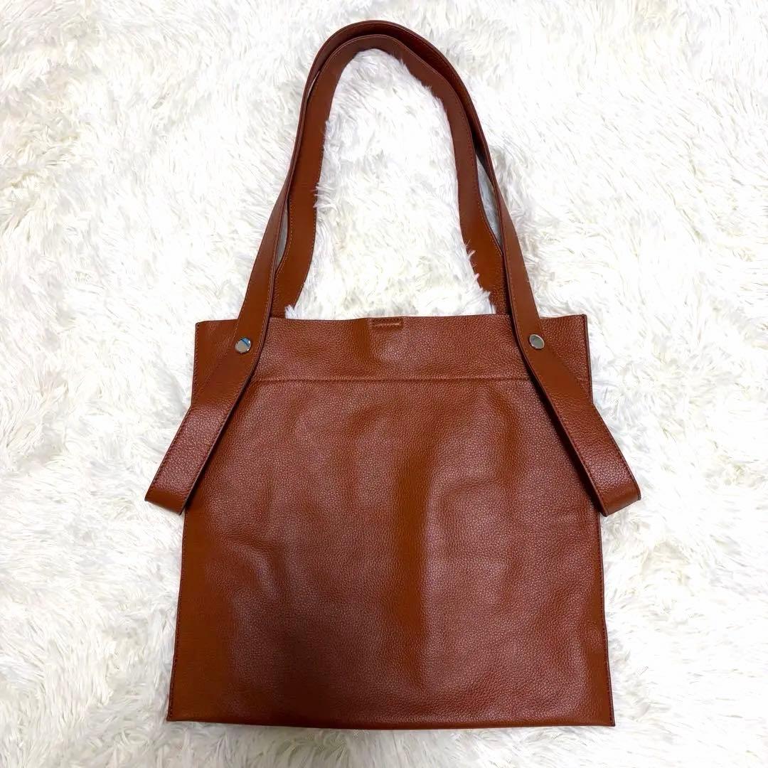 未使用品　BEAURE/ヴュレ　カウレザー 2WAY ハンドル トートバッグ
