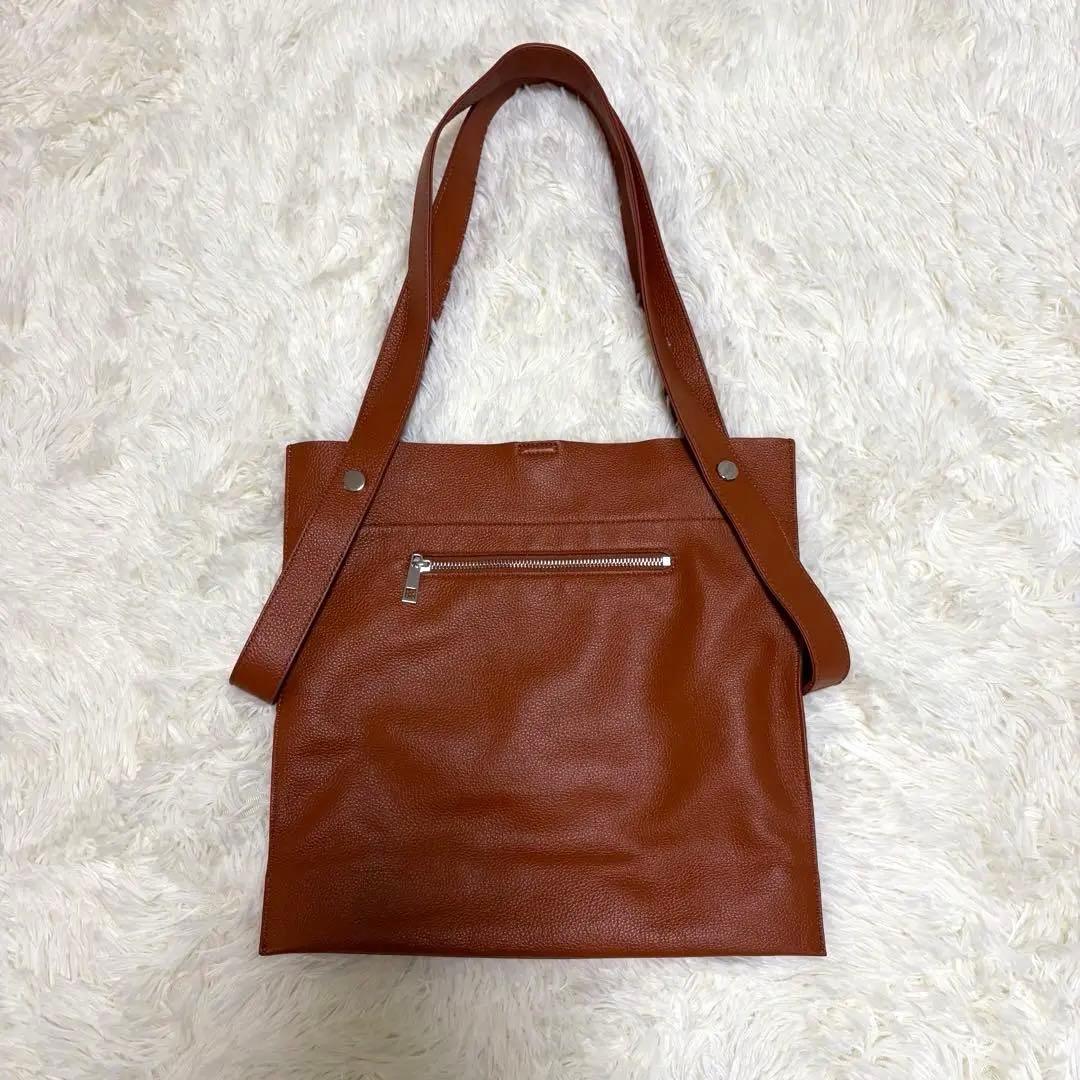 未使用品　BEAURE/ヴュレ　カウレザー 2WAY ハンドル トートバッグ
