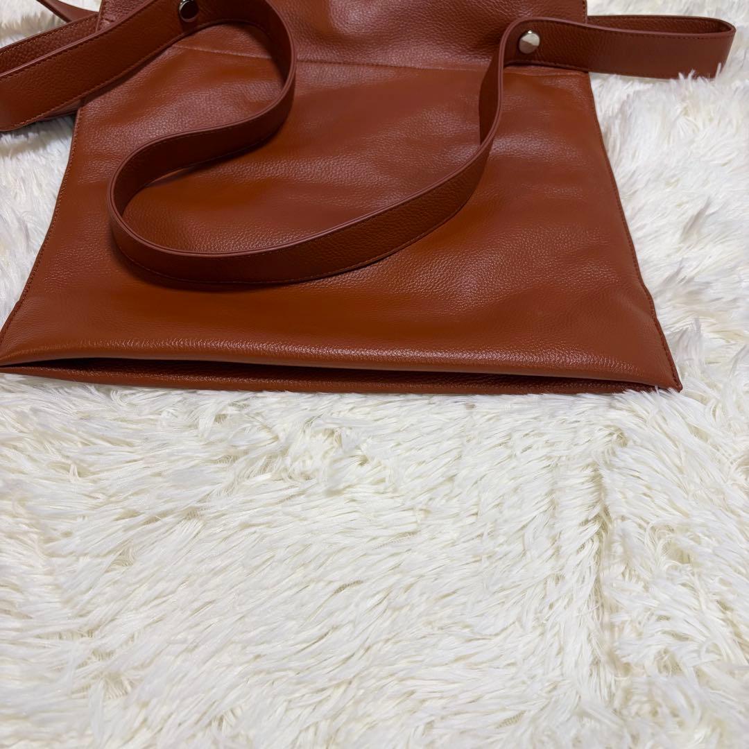未使用品　BEAURE/ヴュレ　カウレザー 2WAY ハンドル トートバッグ