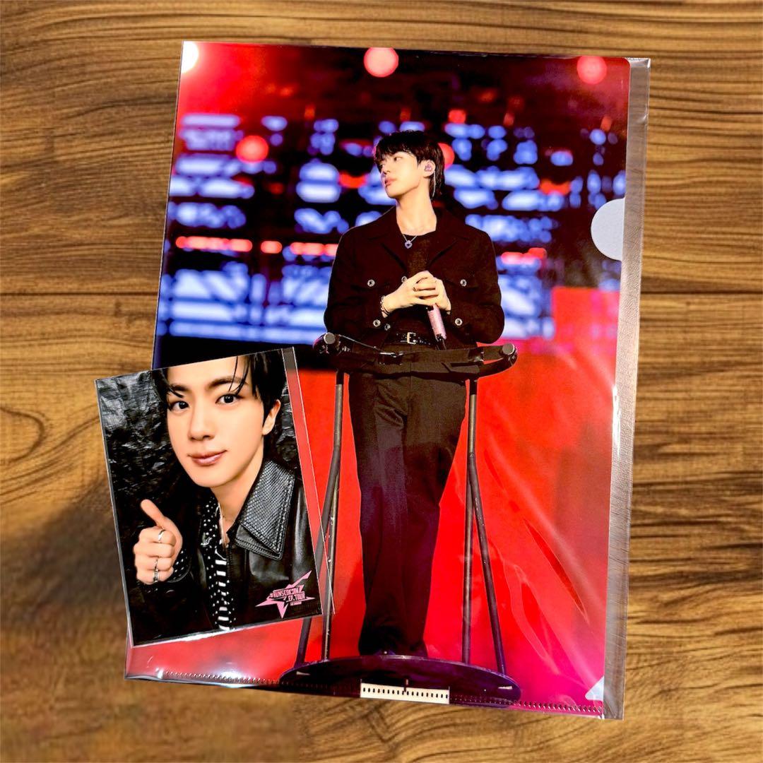 BTS ジン RUNSEOKJIN weverse 特典 クリアファイル JIN