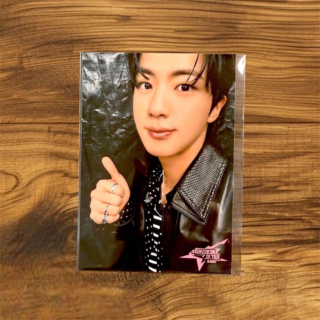 BTS ジン RUNSEOKJIN weverse 特典 クリアファイル JIN