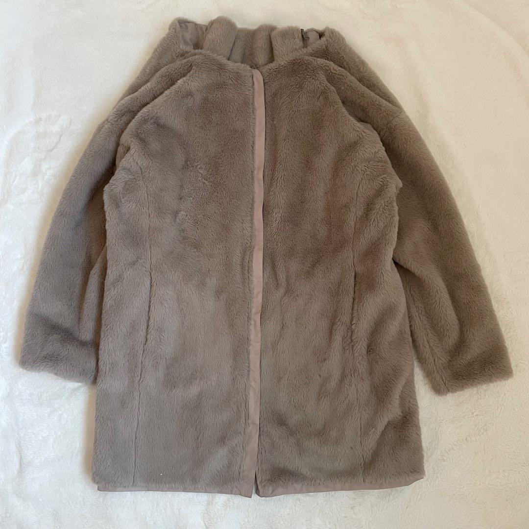 【未使用級】Sweet Mommyママコート 可愛い ファー 抱っこ紐 ベビー