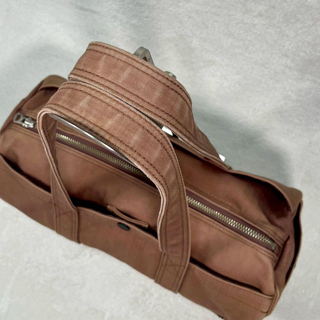 【極美品✨】POTER ミニボストンバッグ ハンドバッグ 肩掛け可 廃盤レア‼️