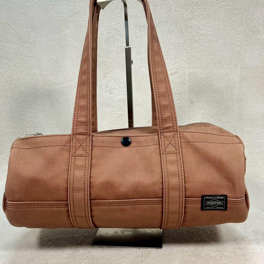 【極美品✨】POTER ミニボストンバッグ ハンドバッグ 肩掛け可 廃盤レア‼️