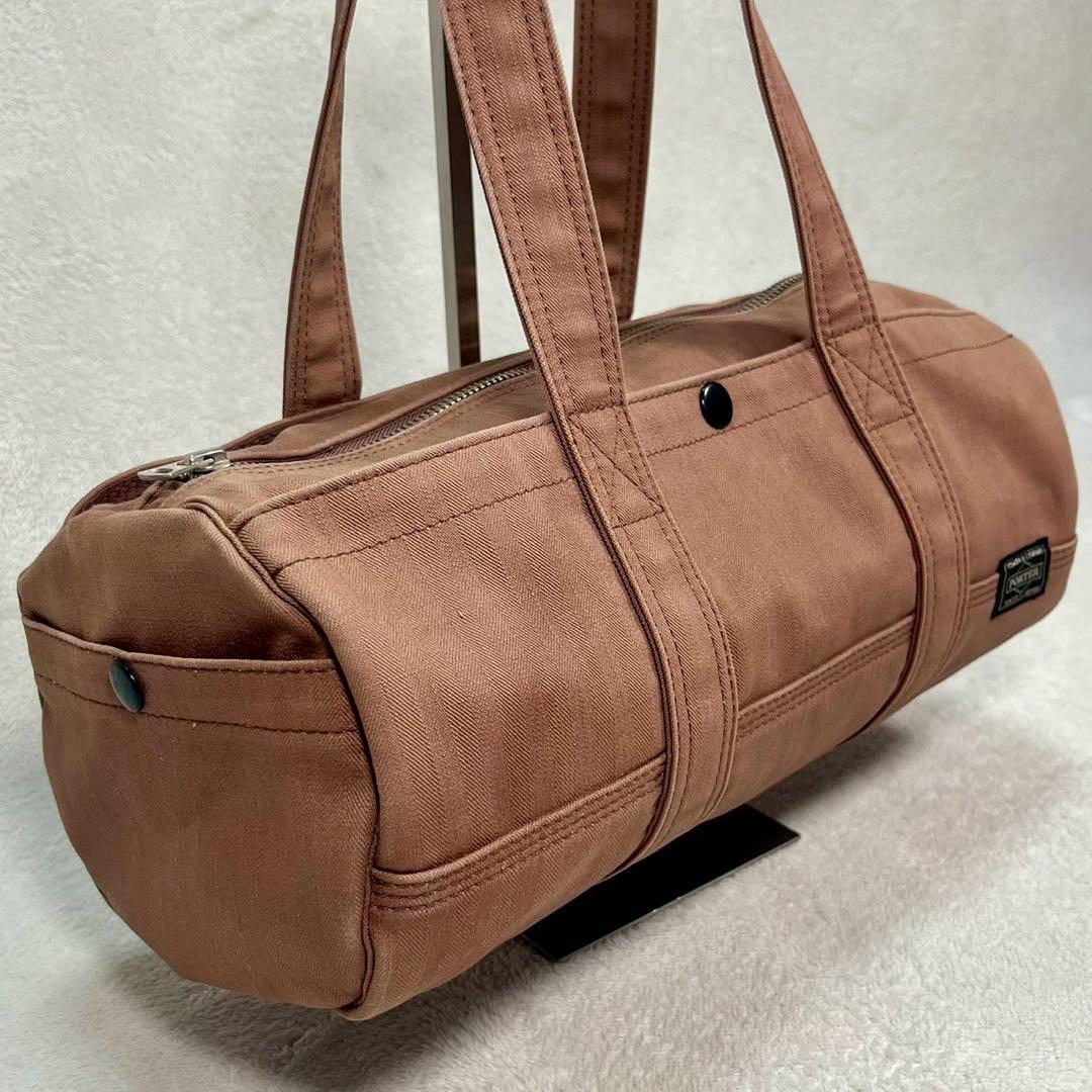 【極美品✨】POTER ミニボストンバッグ ハンドバッグ 肩掛け可 廃盤レア‼️