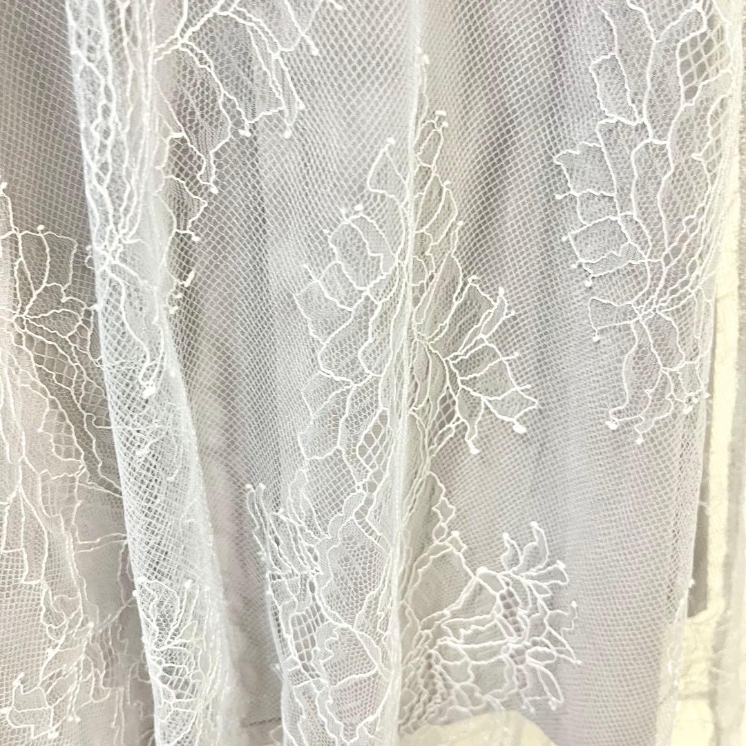 【新品】SNIDEL スナイデル　ギャザードレープレースドレス