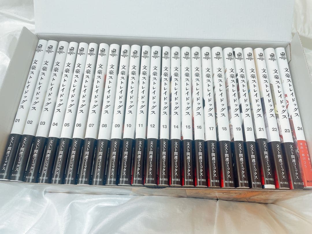 【美品】文豪ストレイドッグス ボックスセット 24巻