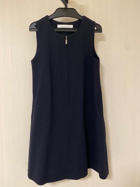 【未使用に近い】　ヌーヴコンフィニ　お受験ワンピース濃紺　120 cm