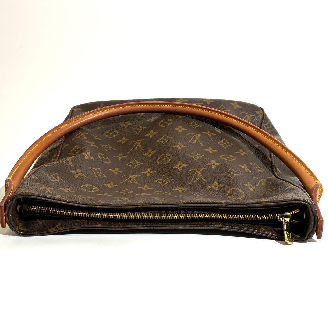 美品 ルイヴィトン ショルダーバッグ ハンドバッグ ルーピング GM モノグラム
