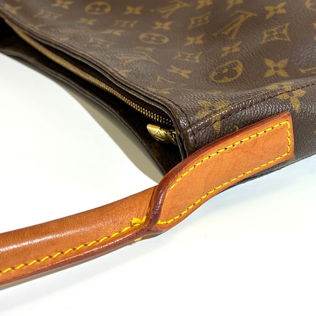 美品 ルイヴィトン ショルダーバッグ ハンドバッグ ルーピング GM モノグラム
