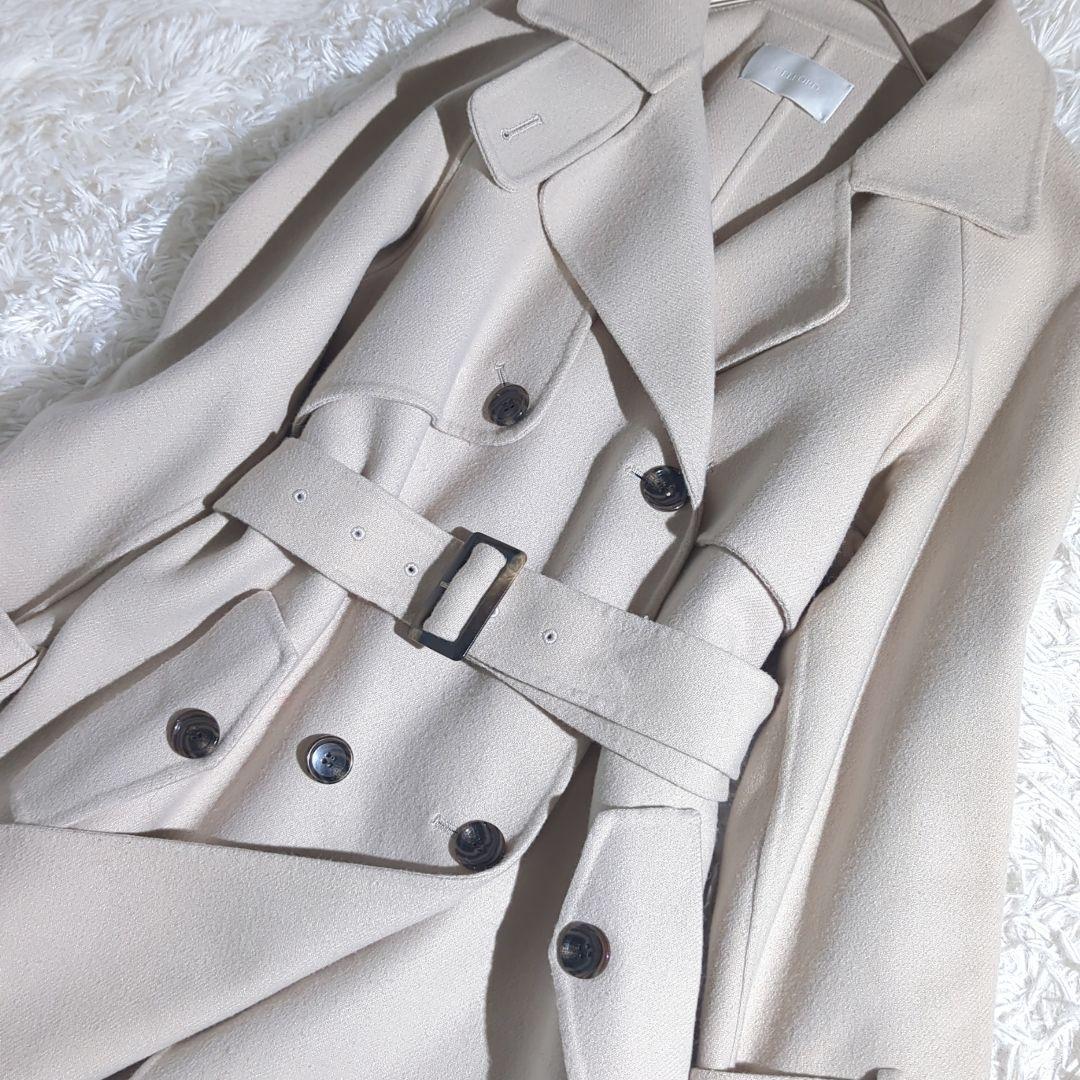 CELFORD リバーコート トレンチコート ウール ダブル ドルマンスリーブ