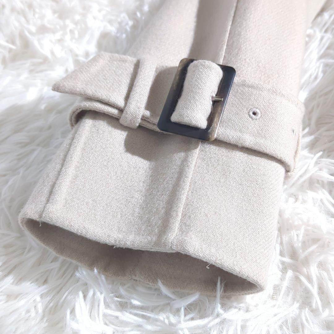 CELFORD リバーコート トレンチコート ウール ダブル ドルマンスリーブ