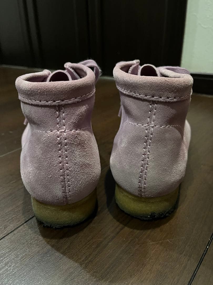 クラークス　ワラビー　ピンク　26.5 美品