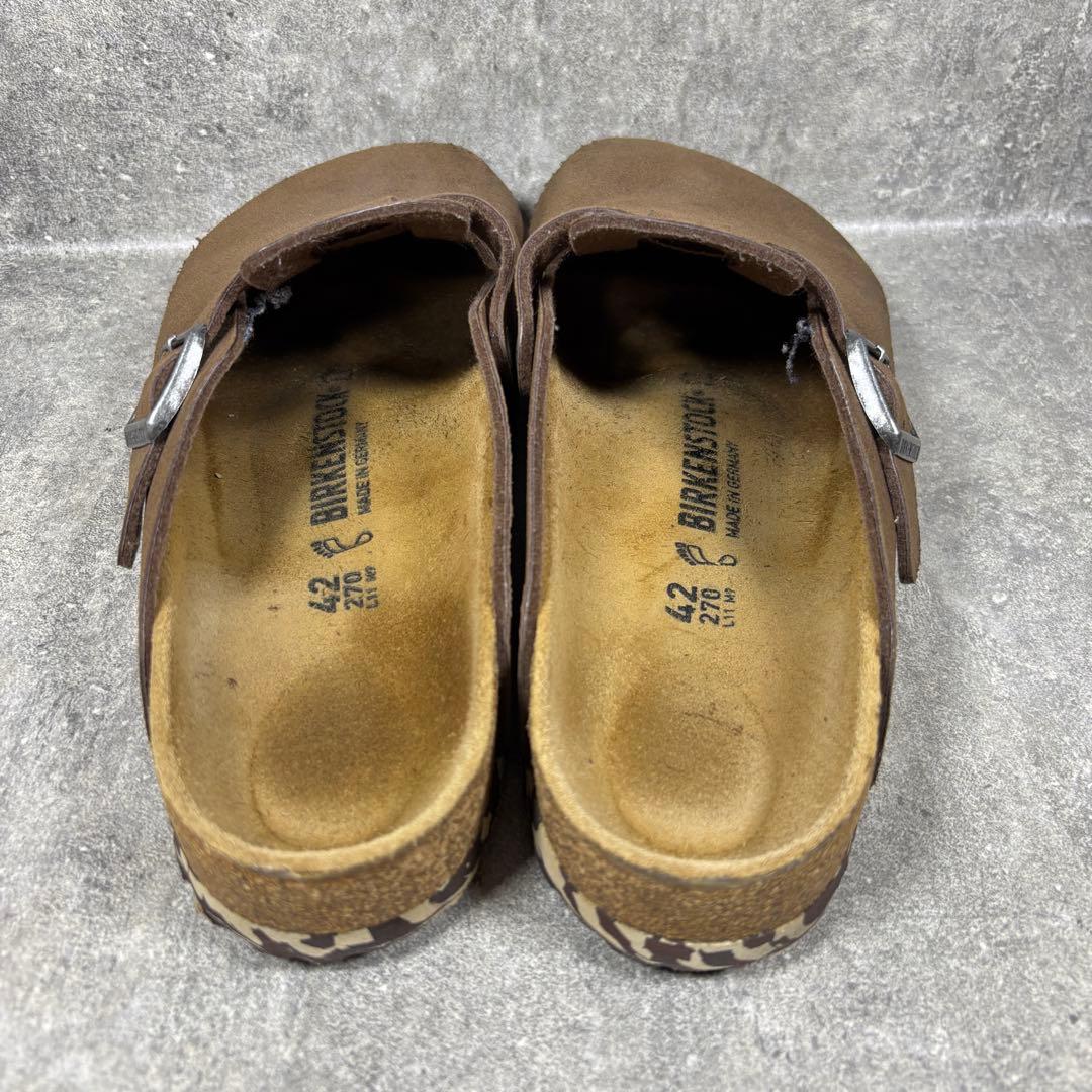 【未使用級】ビルケンシュトック ボストン レザー サンダル 27cm