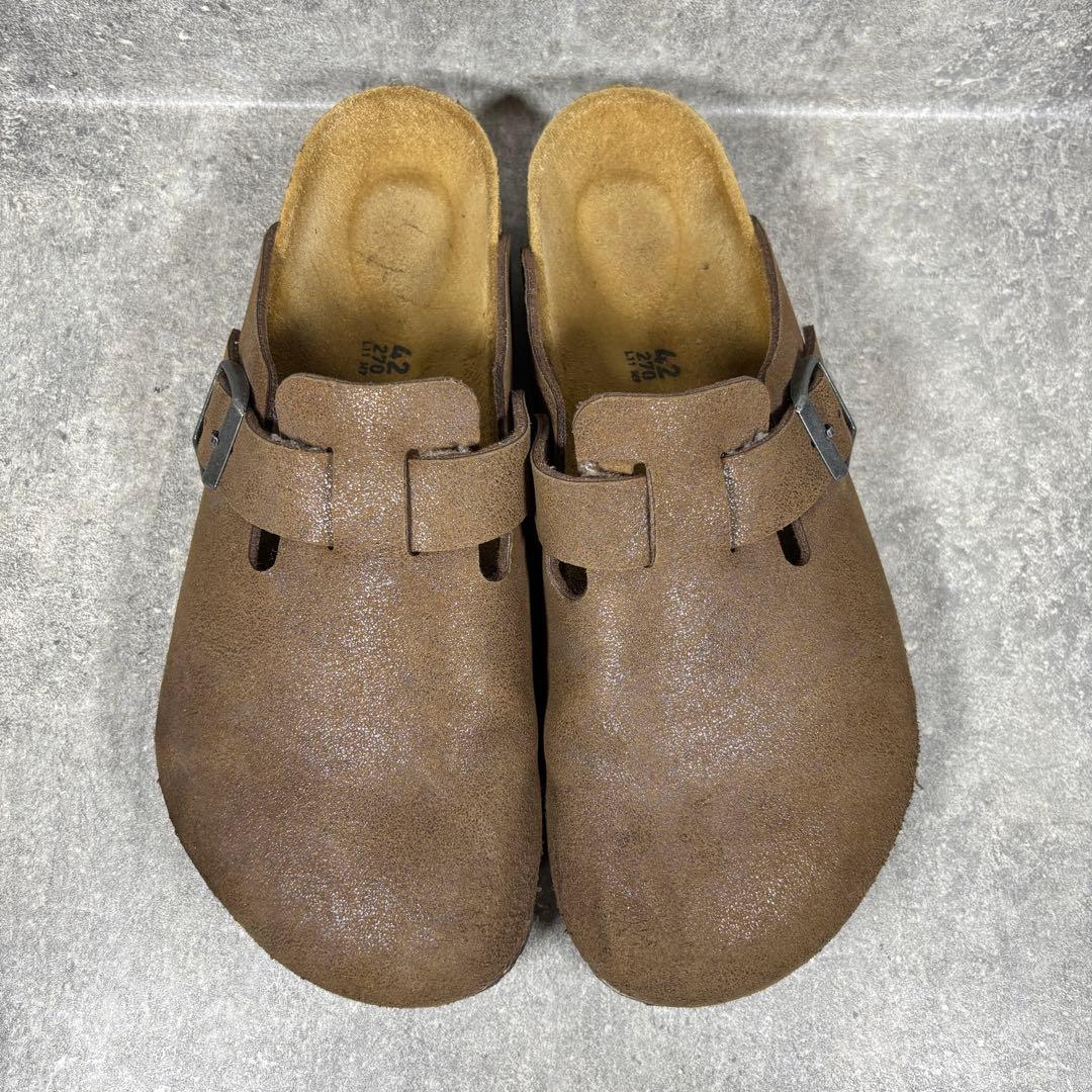 【未使用級】ビルケンシュトック ボストン レザー サンダル 27cm