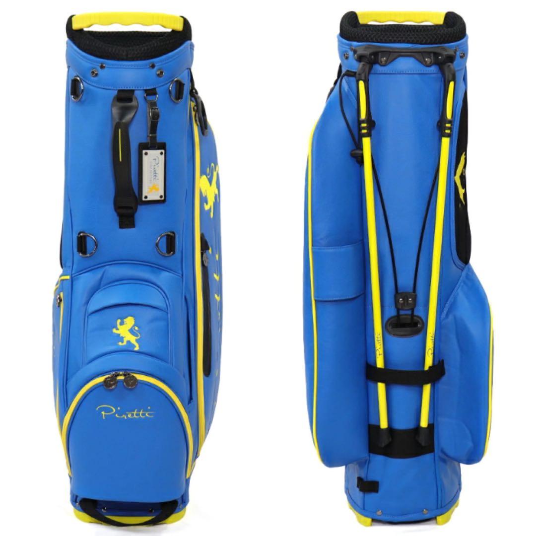 【新品】ピレッティ スタンド キャディバッグ SB0009 ブルー 数量限定