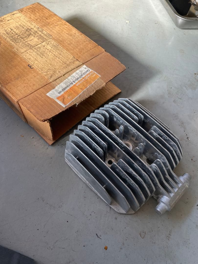 ハーレー SX125 NOS シリンダーヘッド　アエルマッキ