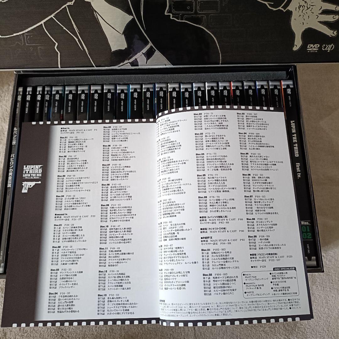 【美品·一部未開封】ルパン三世 LUPIN THE BOX DVDセット特典付♪