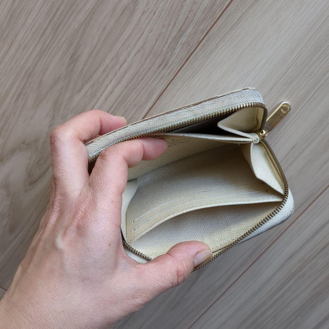 b*3様 ルイヴィトン ダミエ アズール ジッピー パース コンパクトウォ