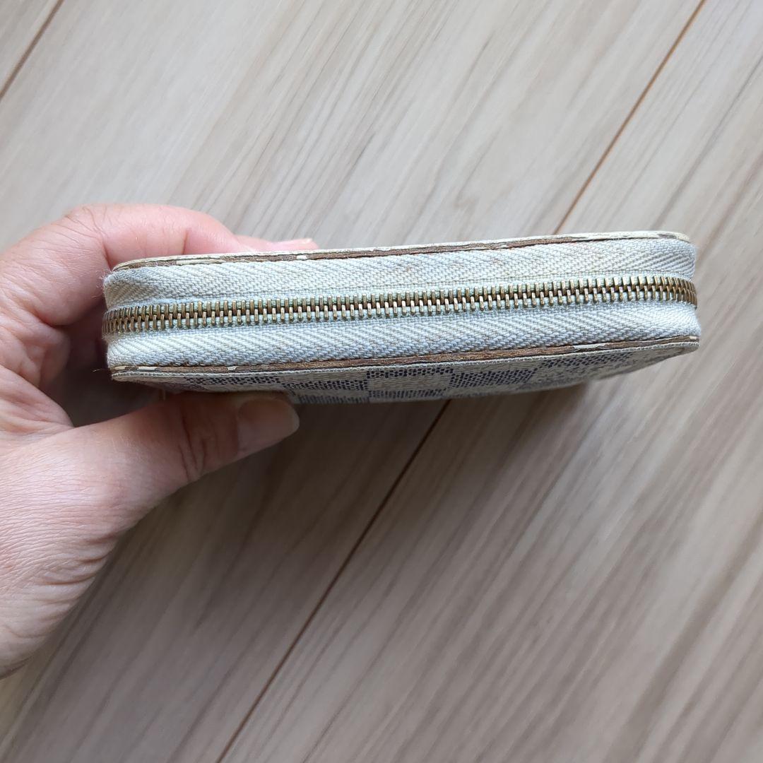 b*3様 ルイヴィトン ダミエ アズール ジッピー パース コンパクトウォ