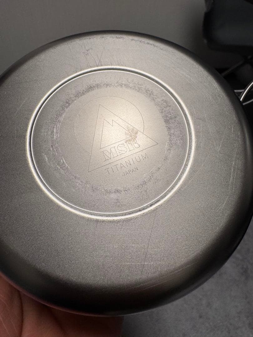 ヴィンテージ　msr チタンクッカーセット