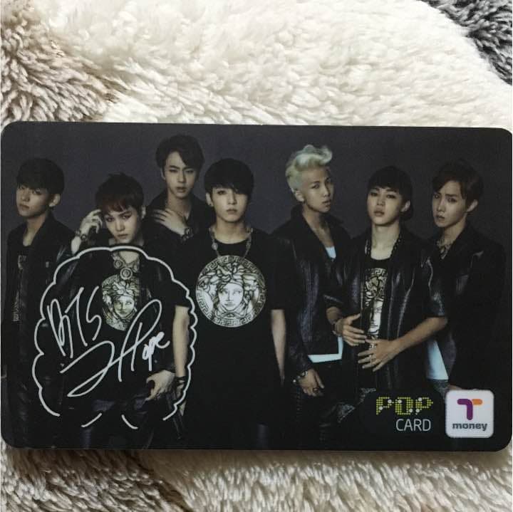超貴重！ 防弾少年団 T-money カード ※限定200枚